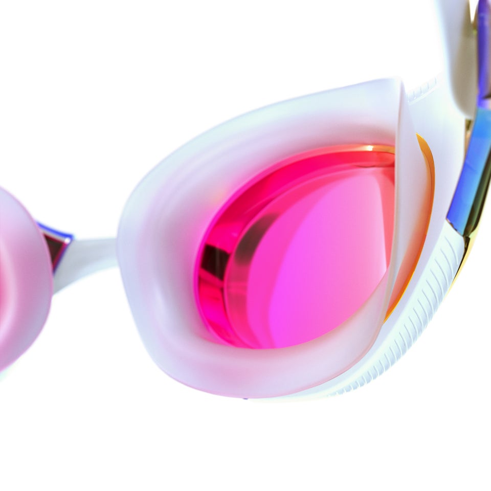 Fastskin Hyper Elite Mirror Goggles White