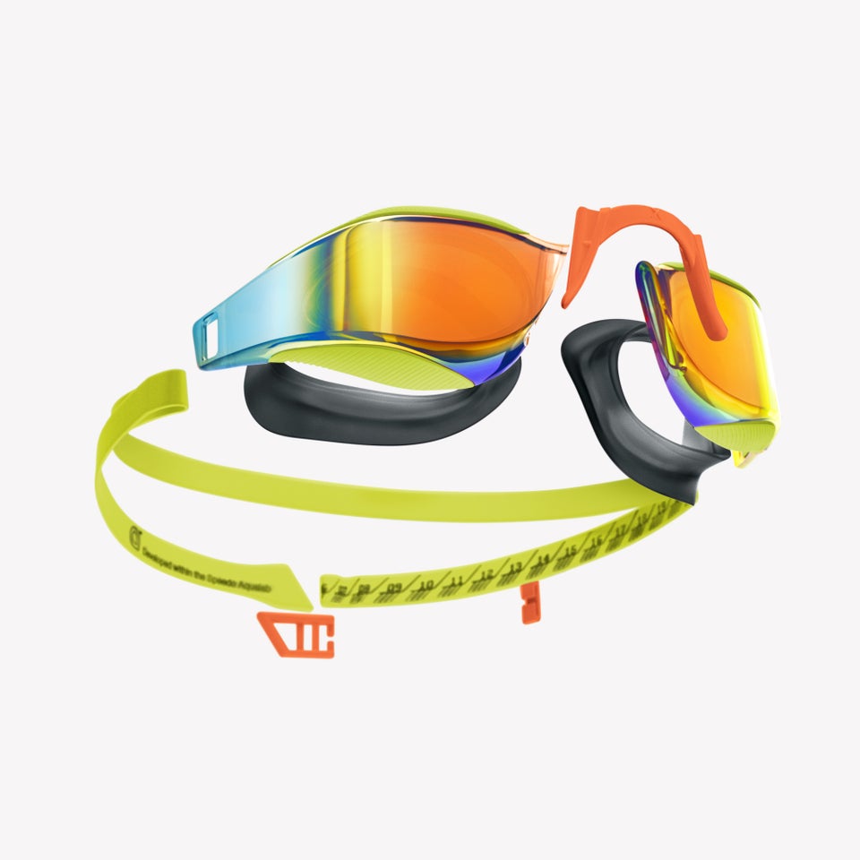Fastskin Hyper Elite Mirror Goggles Yellow