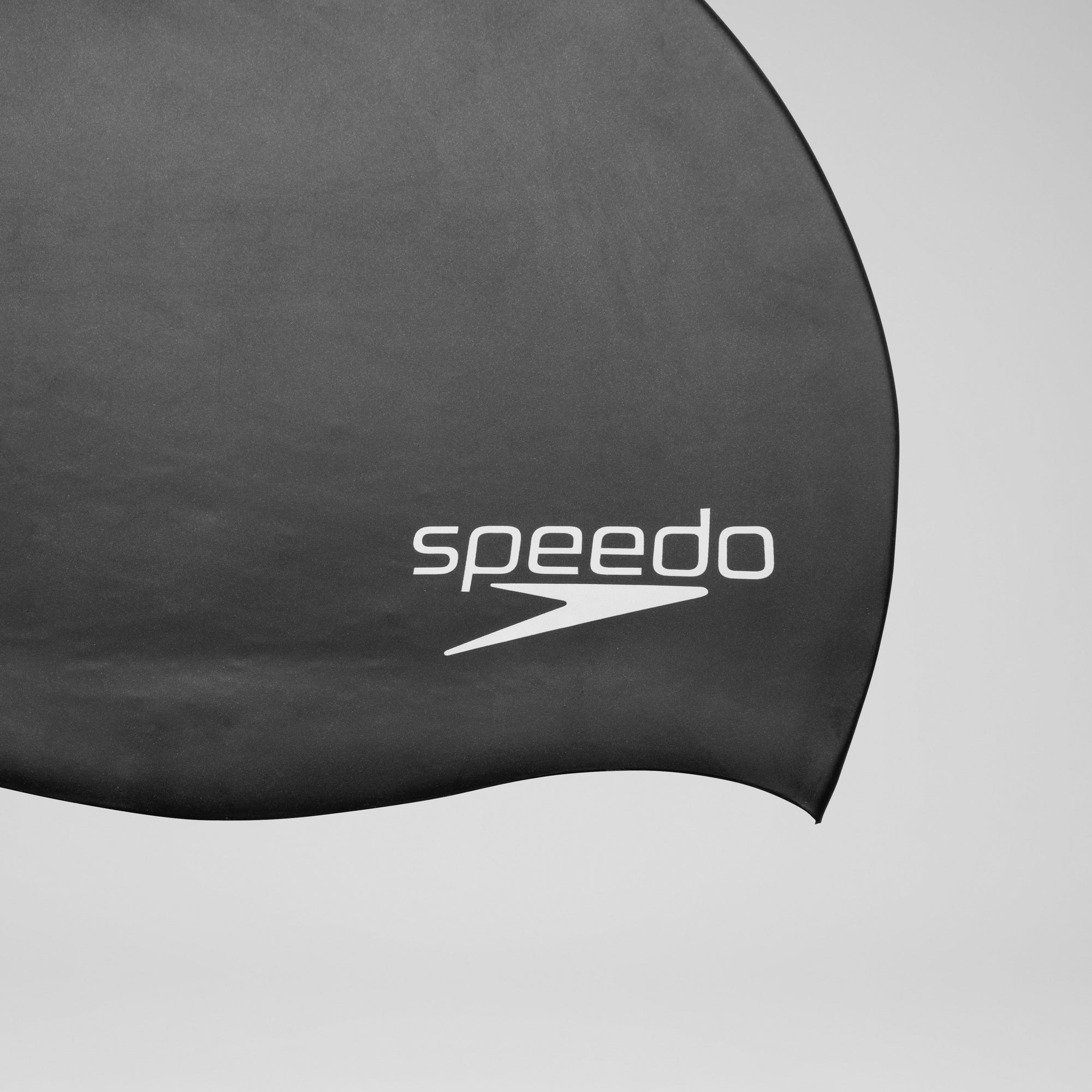 Junior Solid Silicone Cap Black | Speedo USA