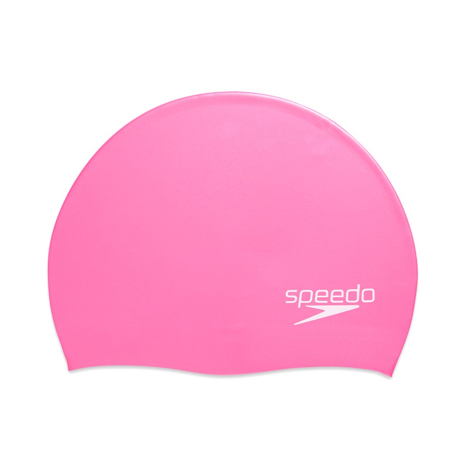 Adult Elastomeric Solid Silicone Cap Pink