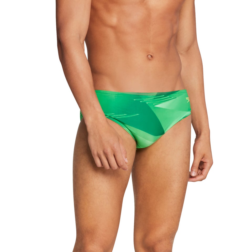 Men's Lane Game Brief Green
