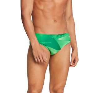Men's Lane Game Brief Green
