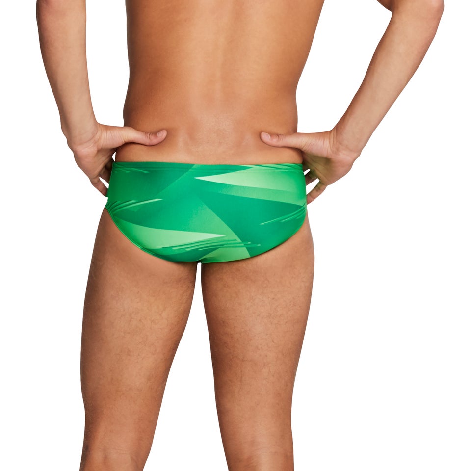 Men's Lane Game Brief Green