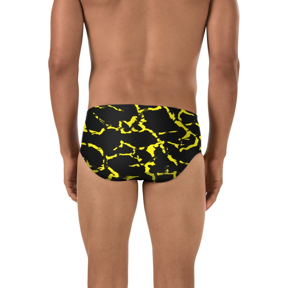 Men's Wrack It Up Brief Yellow