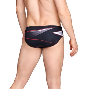 Men's Infinite Pulse Brief Red/Black