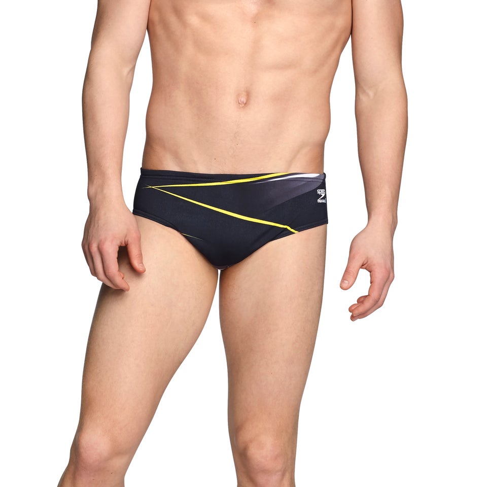 Men's Infinite Pulse Brief Yellow