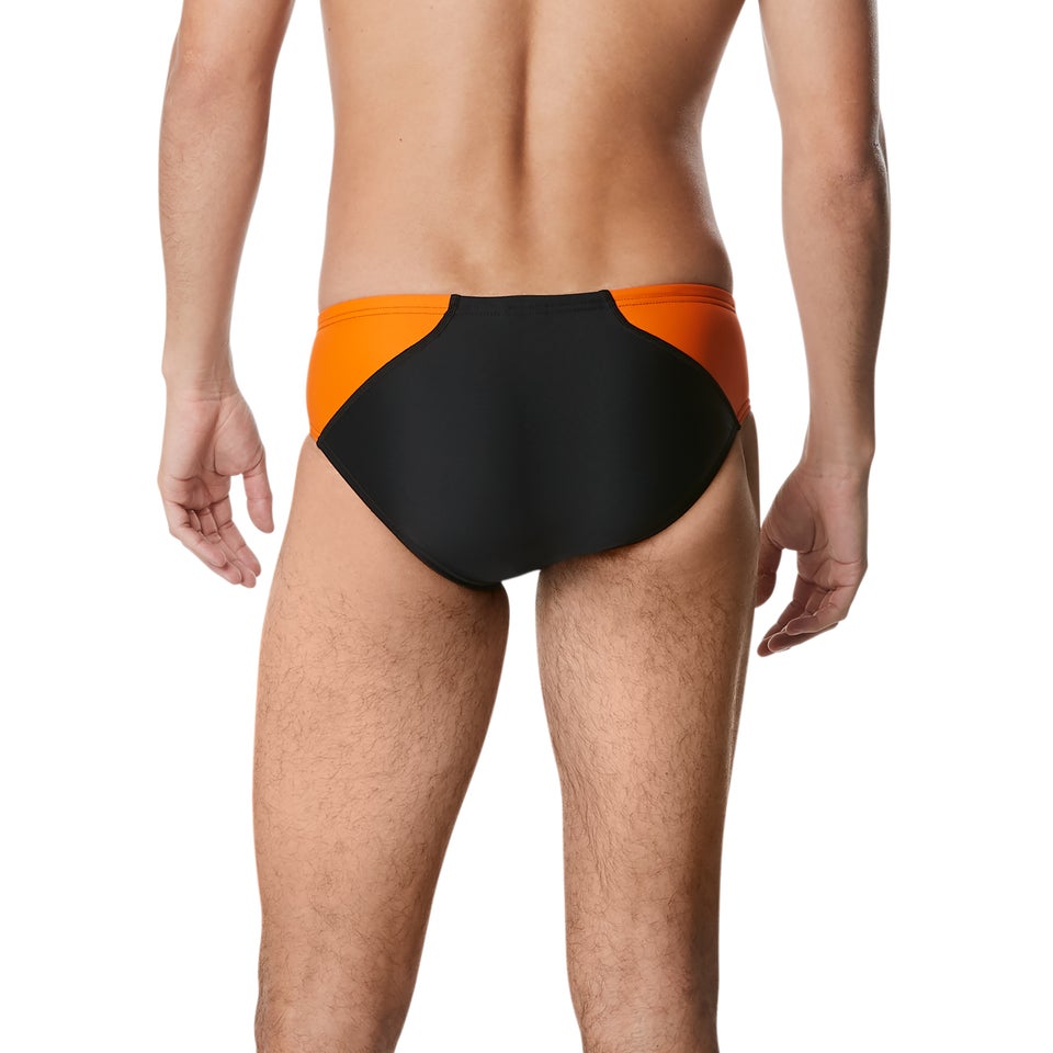Men's New Splice Brief Orange