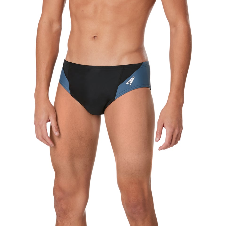 Men's New Splice Brief Black