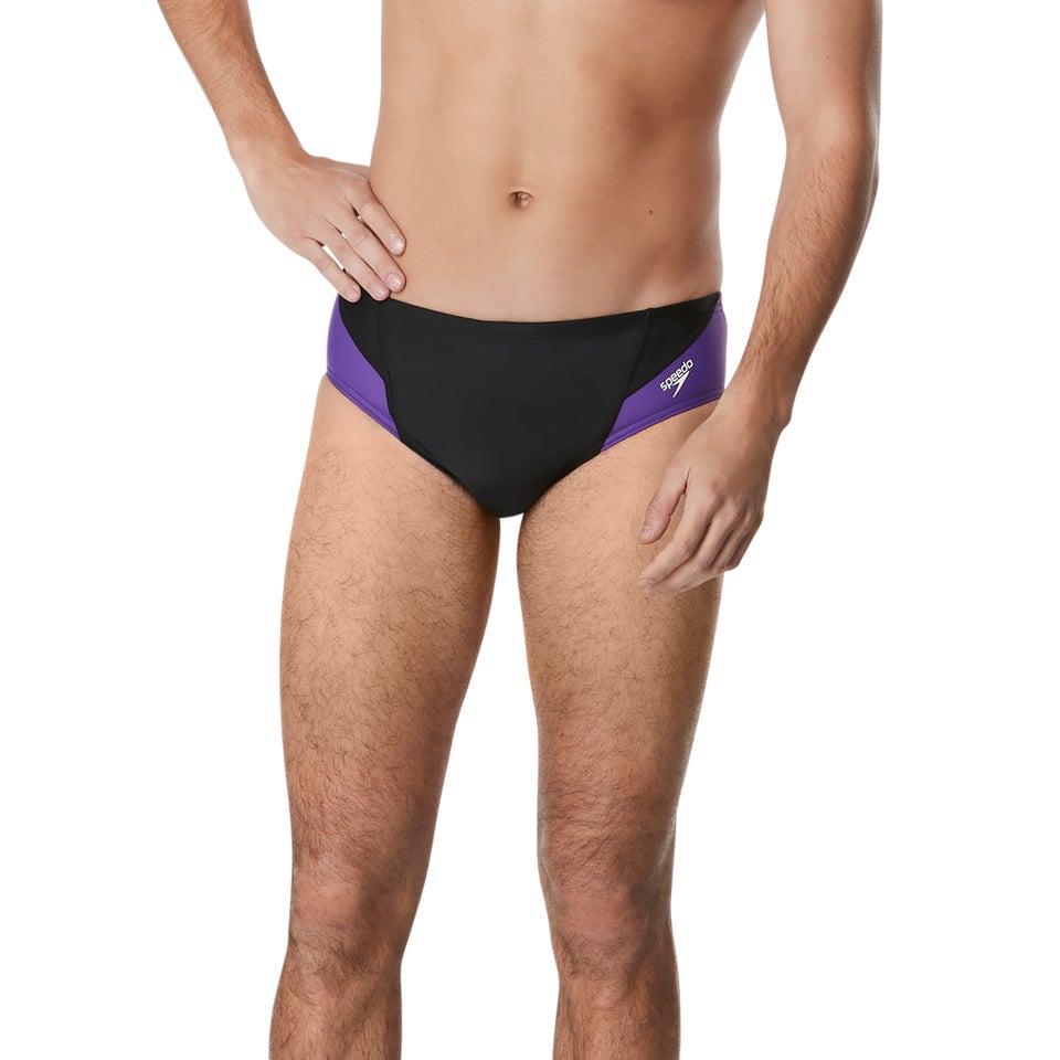 Men's New Splice Brief Purple