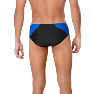Men's New Splice Brief Blue/Black