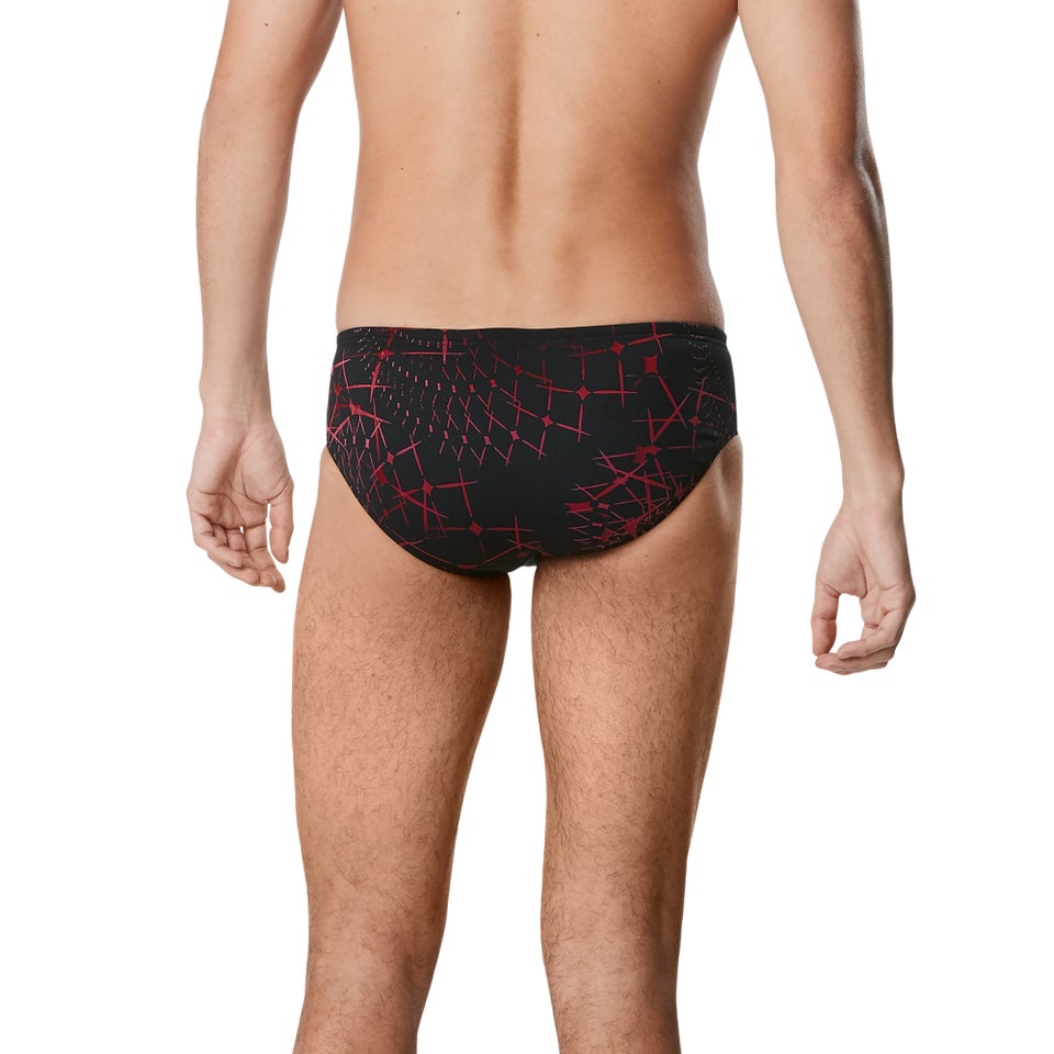 Men's Galactic Highway Brief Red