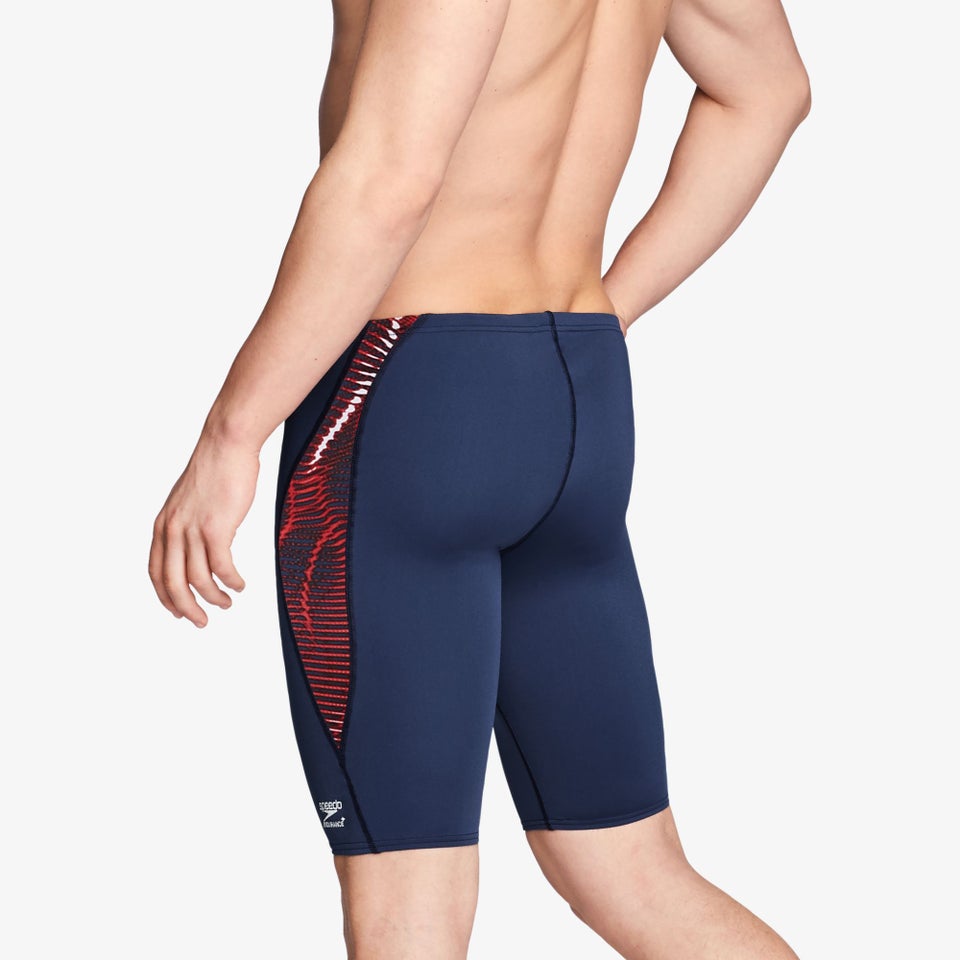 Solar Boom Jammer Navy Red