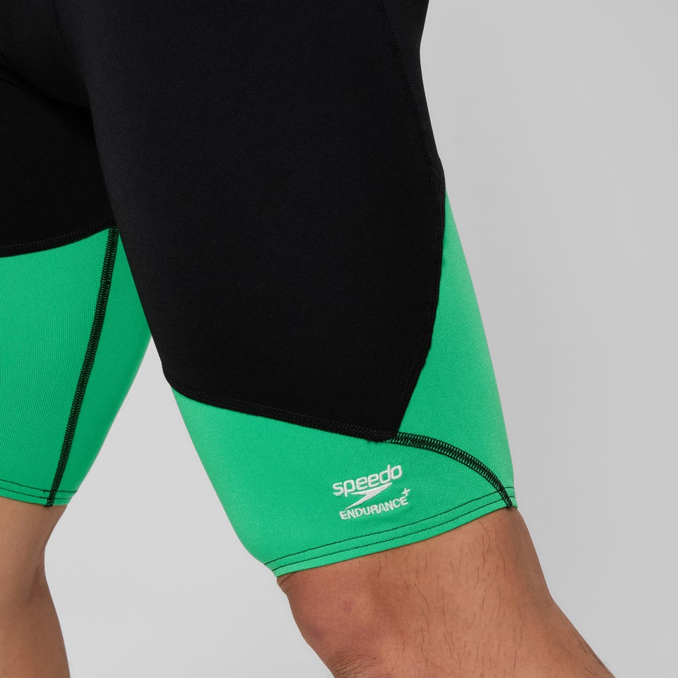 Cuissard de natation Spark Splice pour hommes, vert/noir