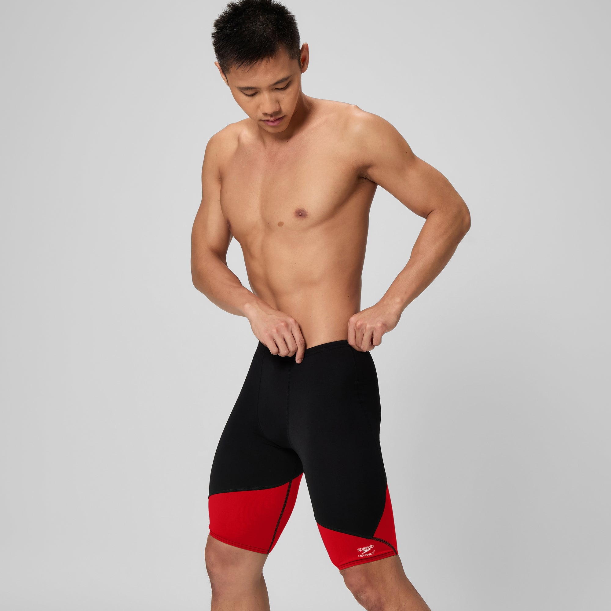Men's Spark Splice Jammer Red/Black | Speedo USA