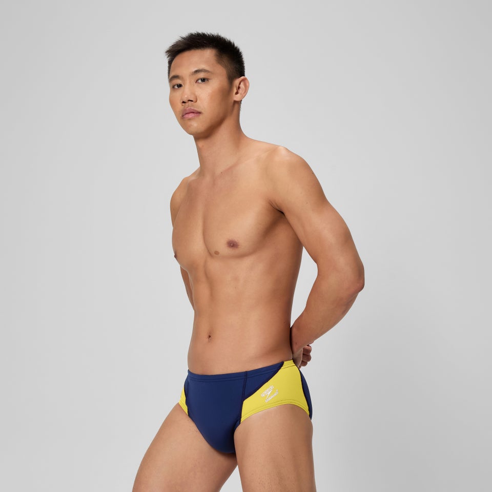 Men's Spark Splice Brief Gold