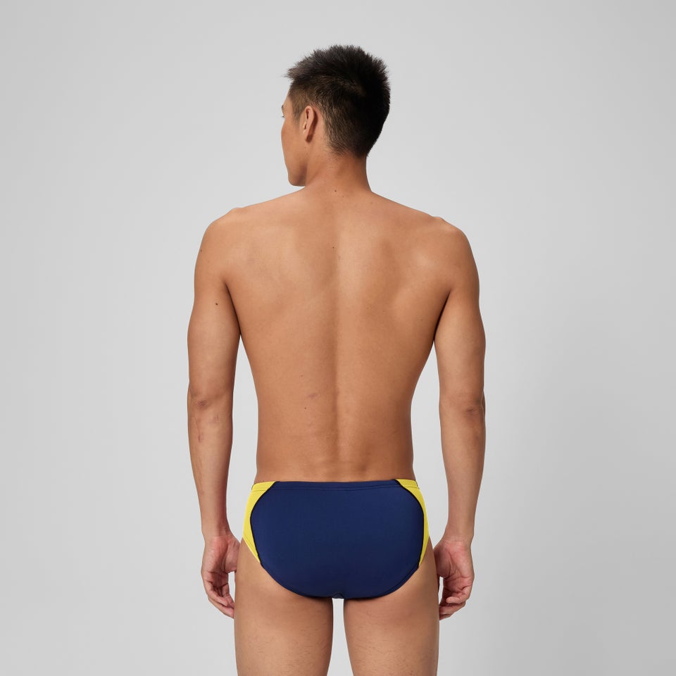 Men's Spark Splice Brief Gold