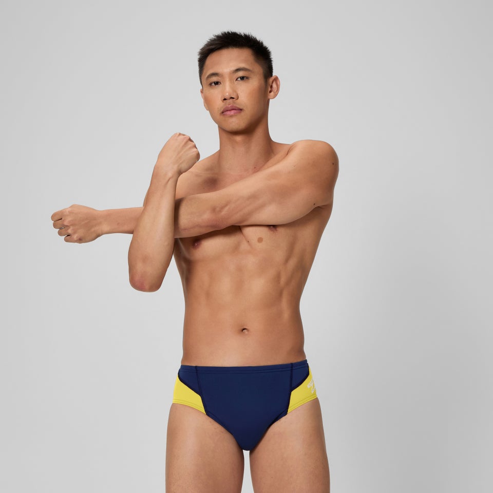 Men's Spark Splice Brief Gold