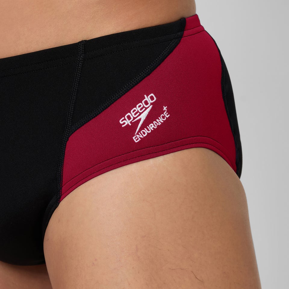 Men's Spark Splice Brief Red