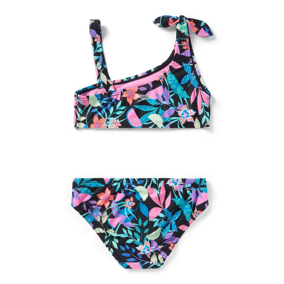 Printed Tie Two Piece