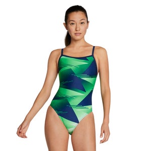 Women's Lane Game Flyback One Piece Blue
