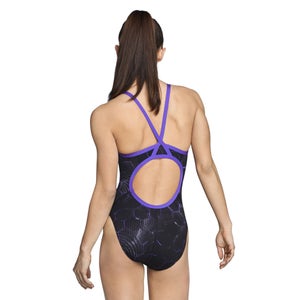 Women's Emerging Force Flyback One Piece Purple/Black