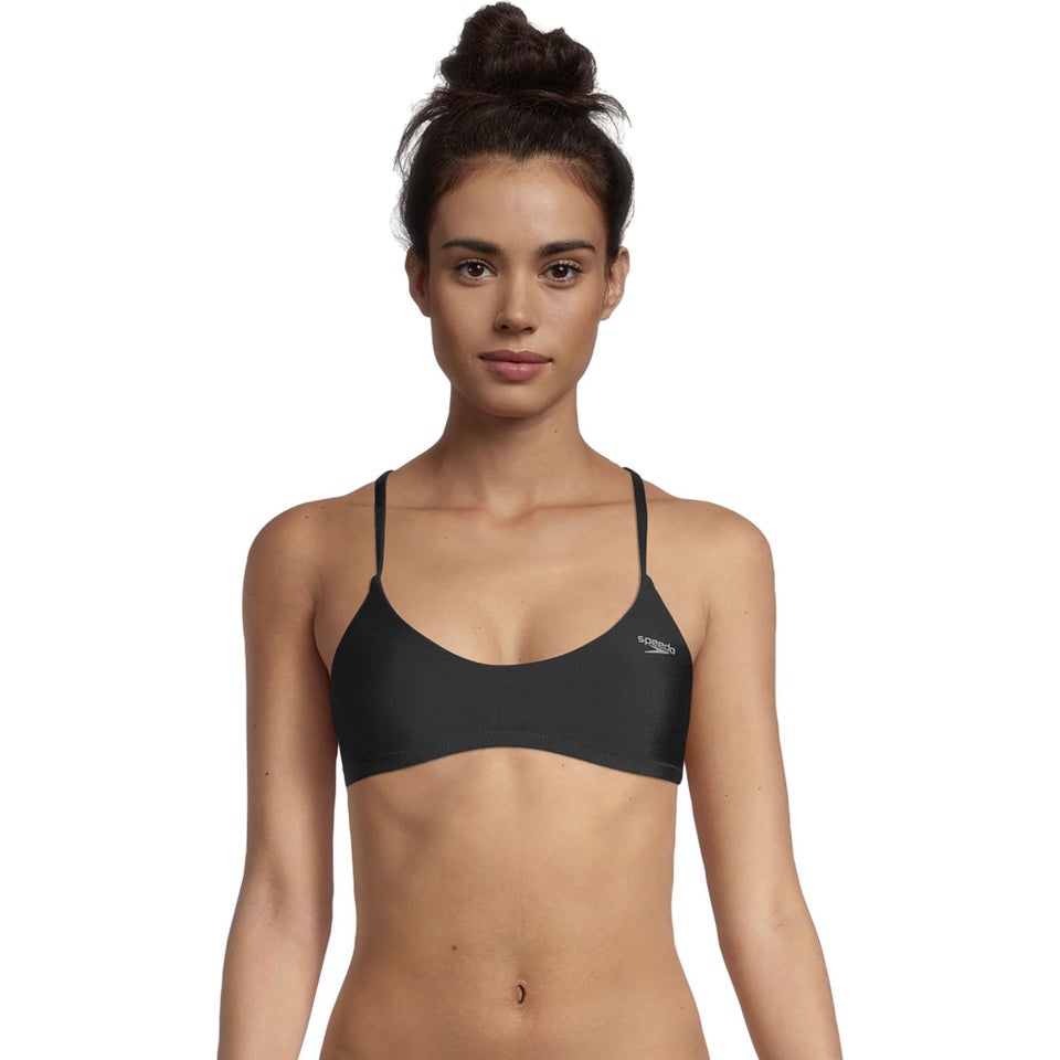 Solid Tie Back Bikini Top