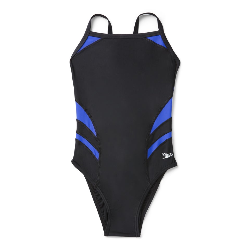 Women's Tone Setter Splice Flyback One Piece Blue