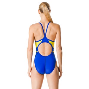 Women's Tone Setter Splice Flyback One Piece Multi-color