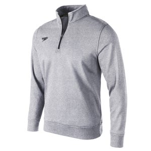 1/4 Zip Sweatshirt - Gray | Size 3XS