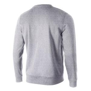 Unisex Long Sleeve Crew Neck Sweatshirt Gray