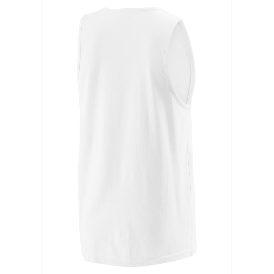 Men's Vintage Logo Tank White