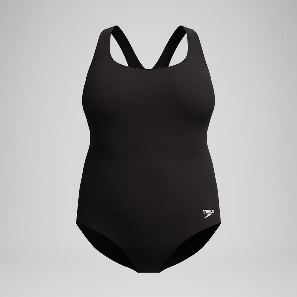 Monopièce Moderate Ultraback Plus pour femmes, noir