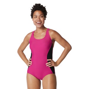Rib Illusion Splice One Piece