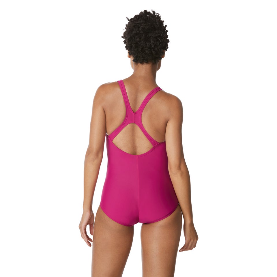 Rib Illusion Splice One Piece