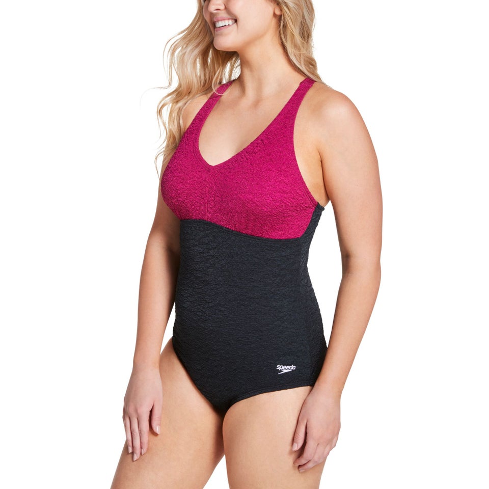 Pebble Texture Color One Piece