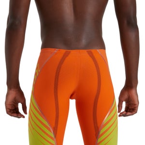 Men's Fastskin LZR Sonic Scorch Printed Intent Jammer Orange