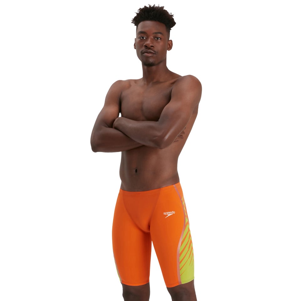 Men's Fastskin LZR Sonic Scorch Printed Intent Jammer Orange