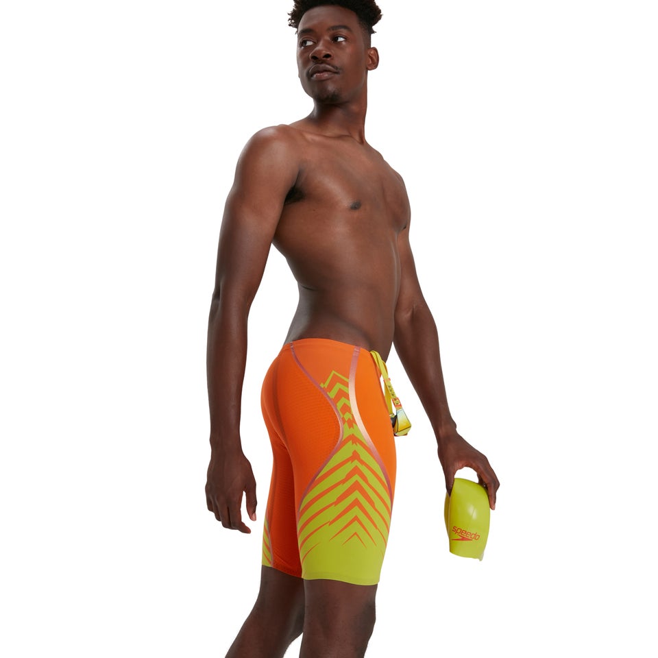 Men's Fastskin LZR Sonic Scorch Printed Intent Jammer Orange