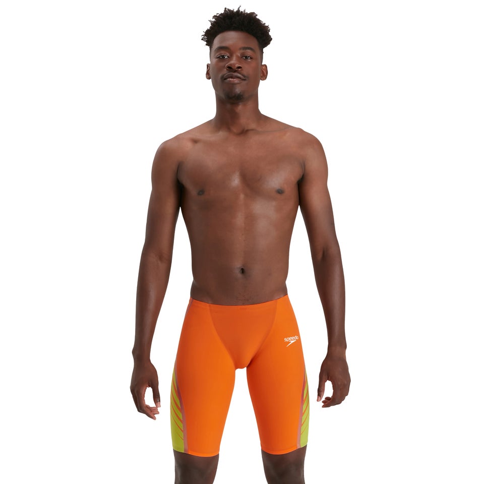 Men's Fastskin LZR Sonic Scorch Printed Intent Jammer Orange