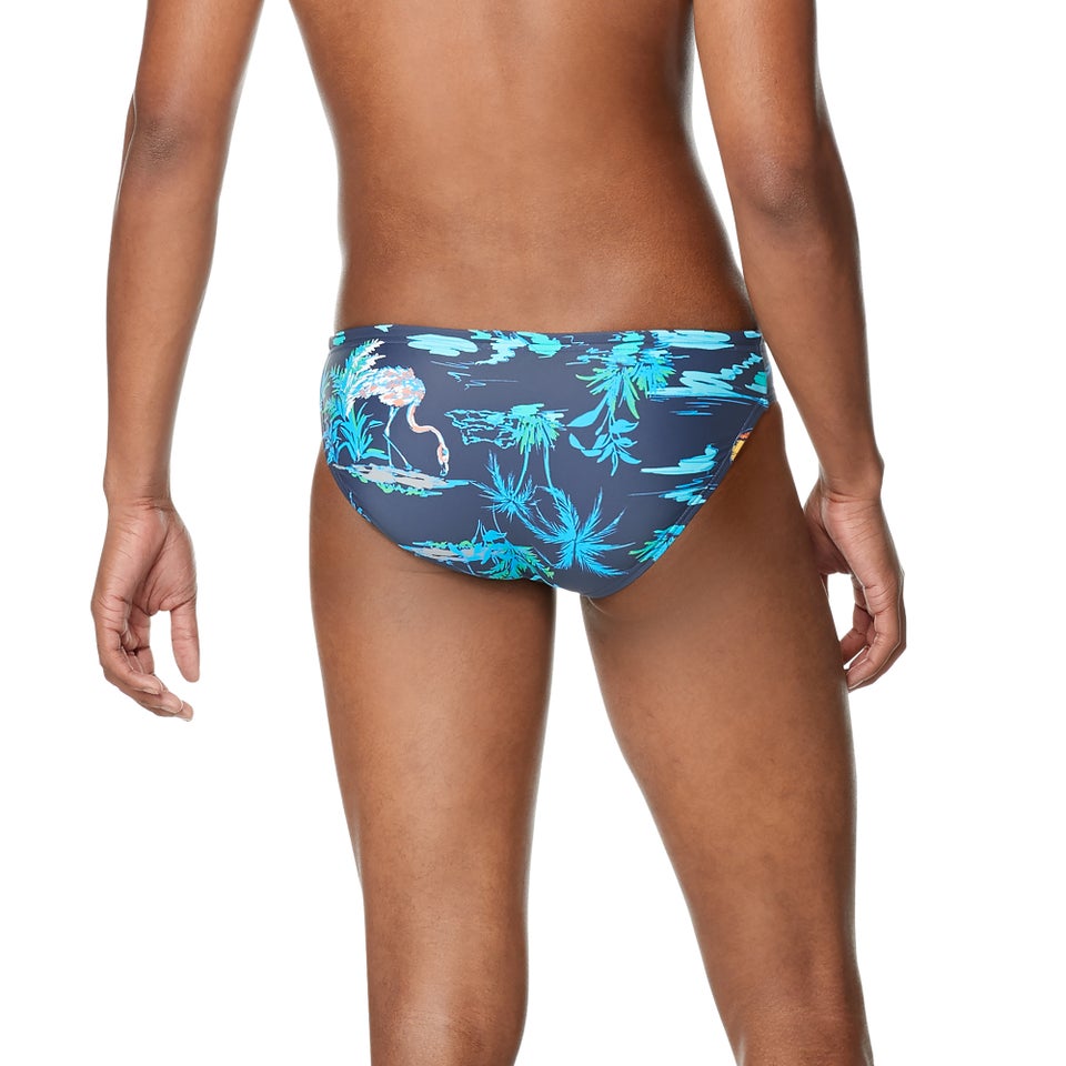 Men's Printed Solar Brief 2" Blue