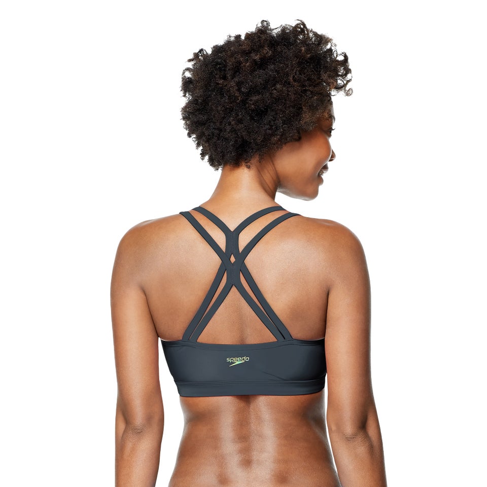 V-Neck Double Strap Bikini Top