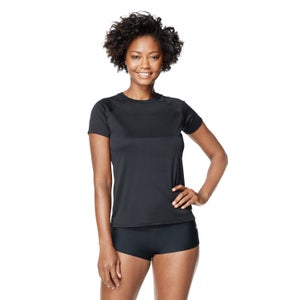Short Sleeve Swim Tee - Black | Size L