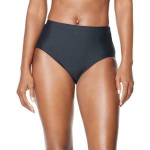 Women's High Waist Bikini Bottom Black