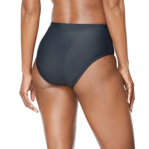 Women's High Waist Bikini Bottom Black