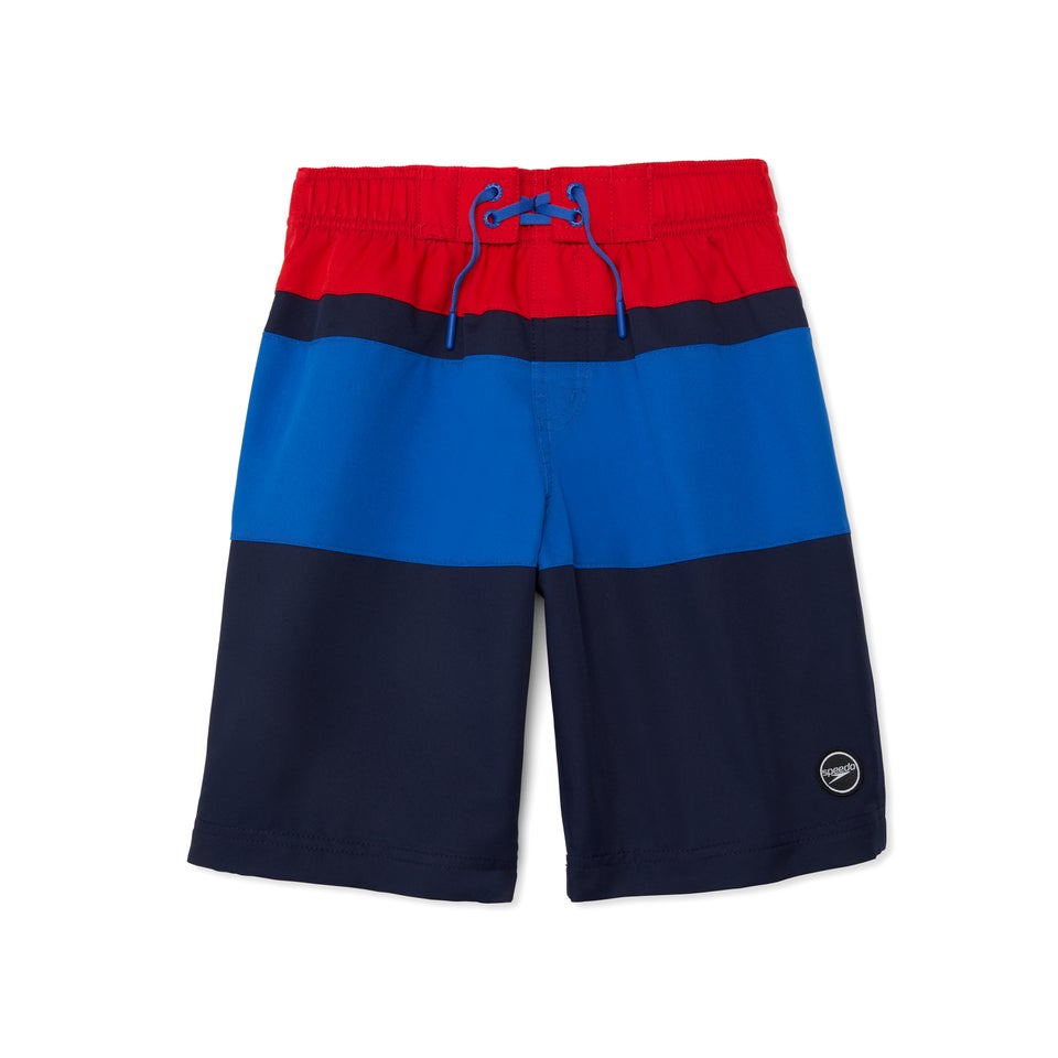 Boy's Colorblock Boardshort Blue