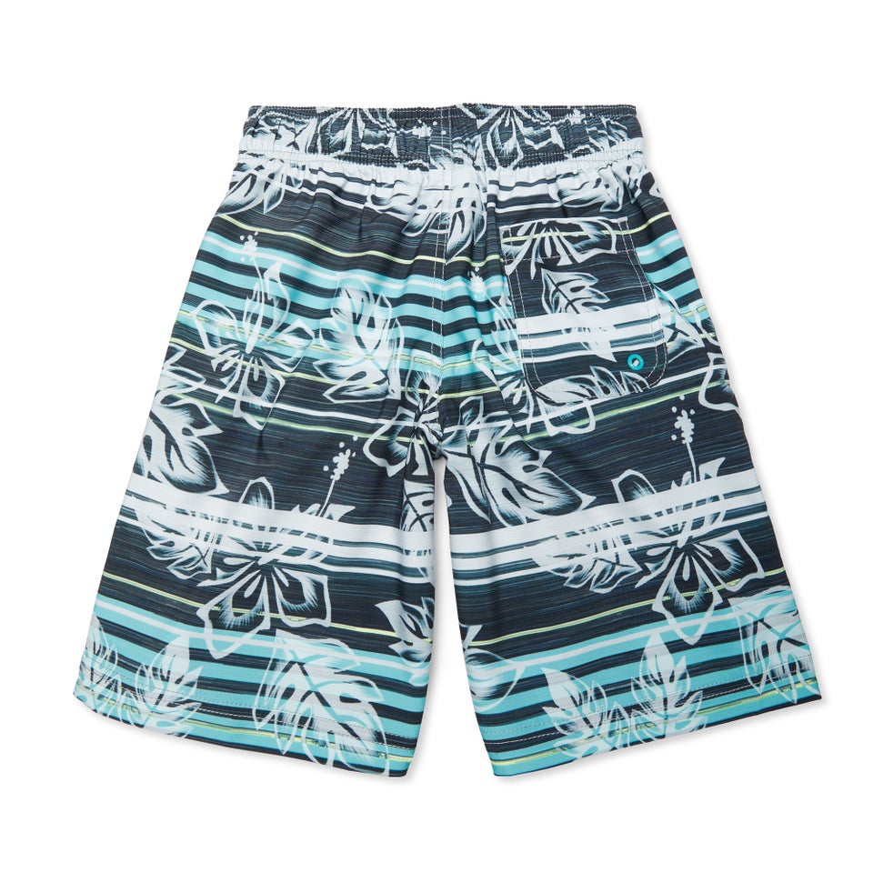 Floral Printed Boardshort 17"
