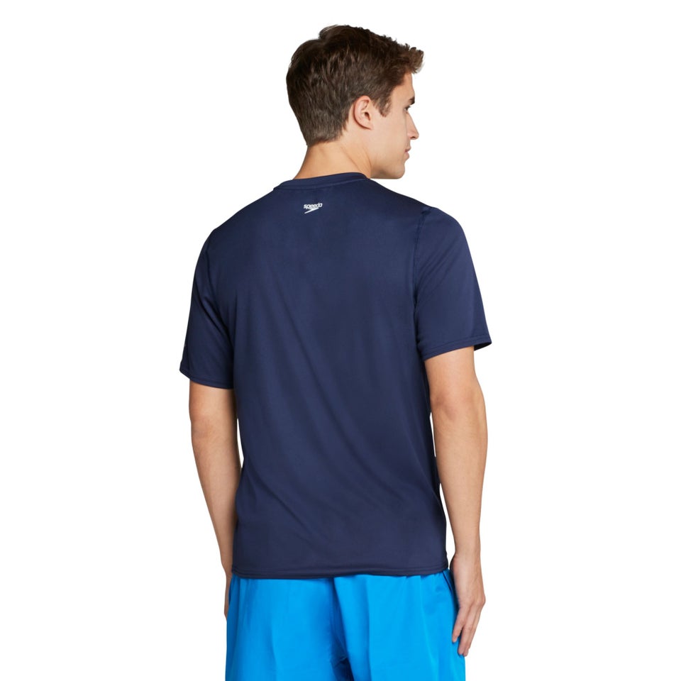 Graphic Short Sleeve Swim Rashguard