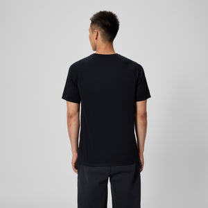 Men's New Easy Short Sleeve Swim Rashguard Black