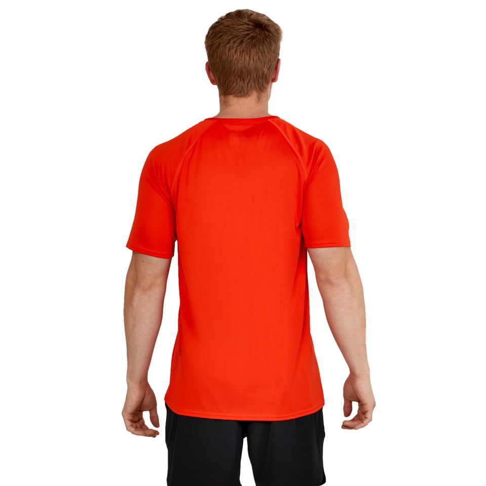 Easy Solid Short Sleeve Swim Rashguard