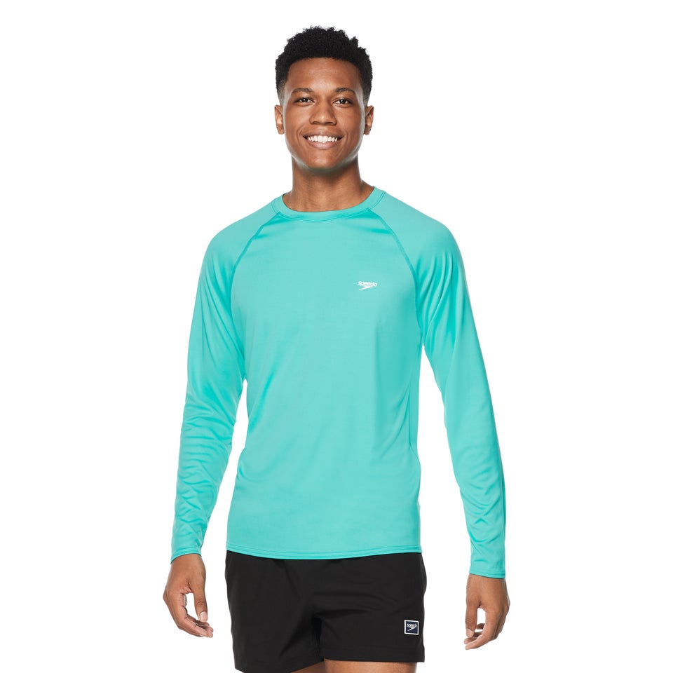 Easy Solid Long Sleeve Swim Rashguard